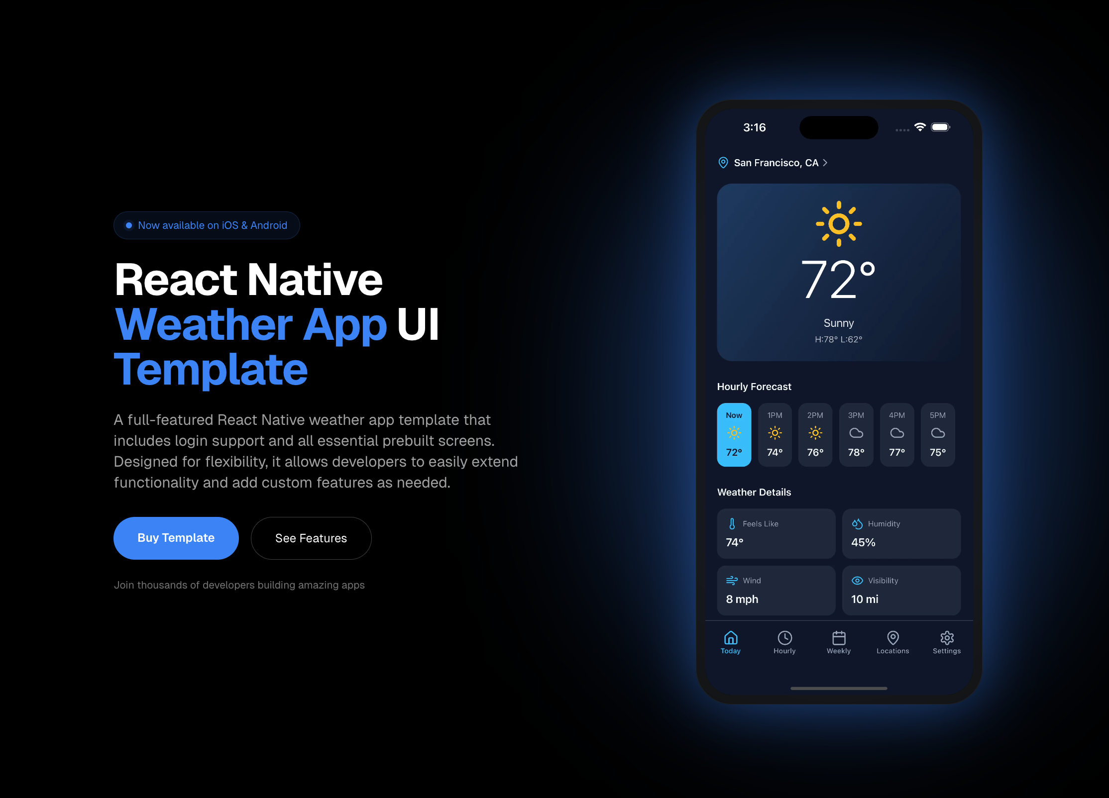 Weather App preview